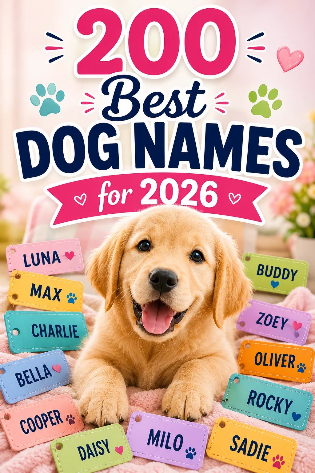 200 Best Dog Names for 2026 (Trending, Classic & Unique)