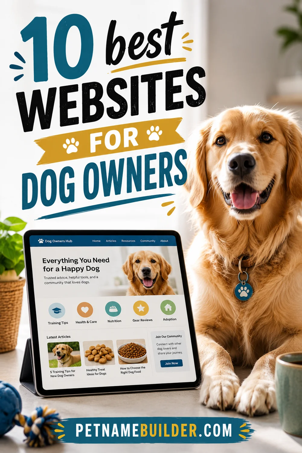 10 Best Websites for Dog Owners