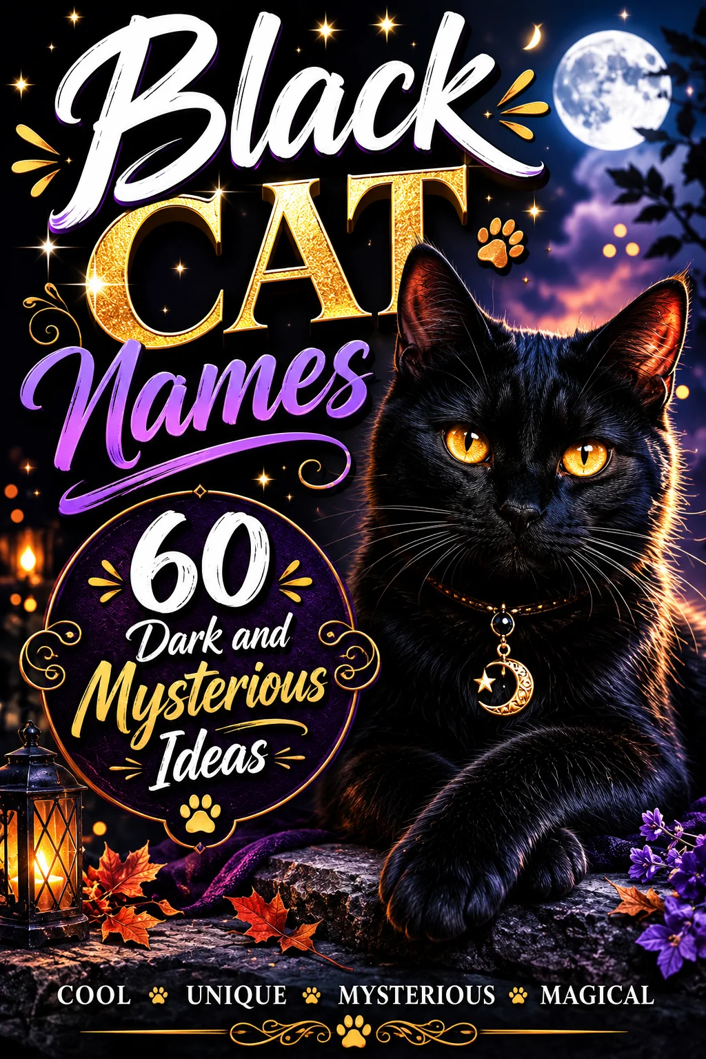 Black Cat Names: 90 Mysterious, Magical & Cute Ideas