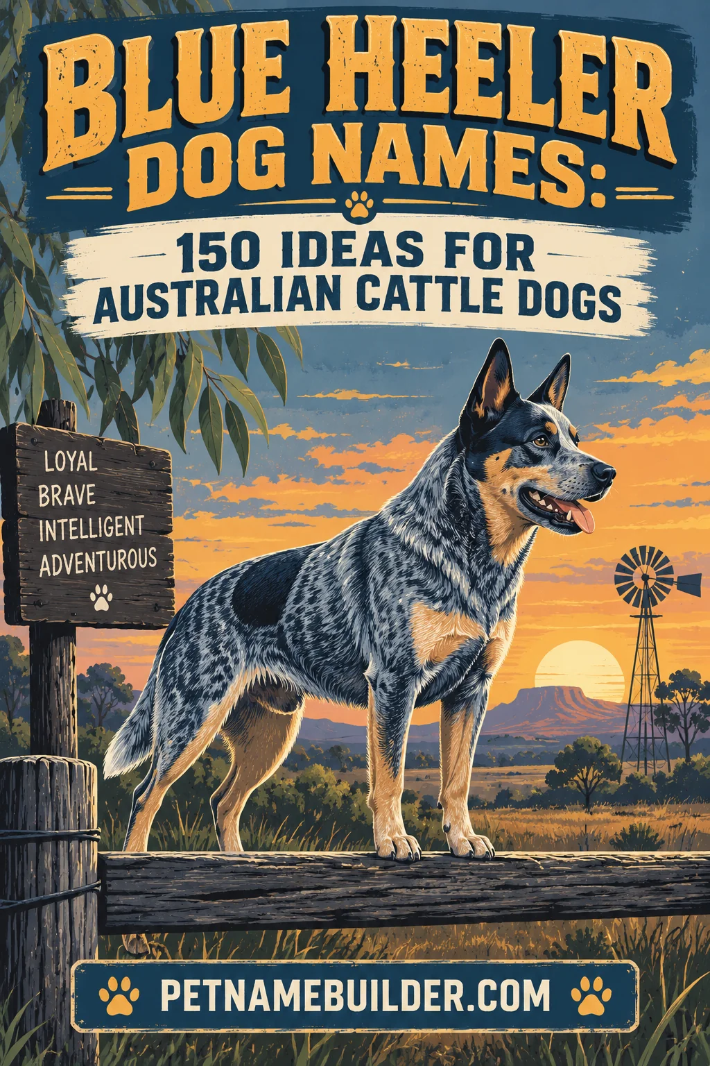 Blue Heeler Dog Names: 150 Ideas for Australian Cattle Dogs