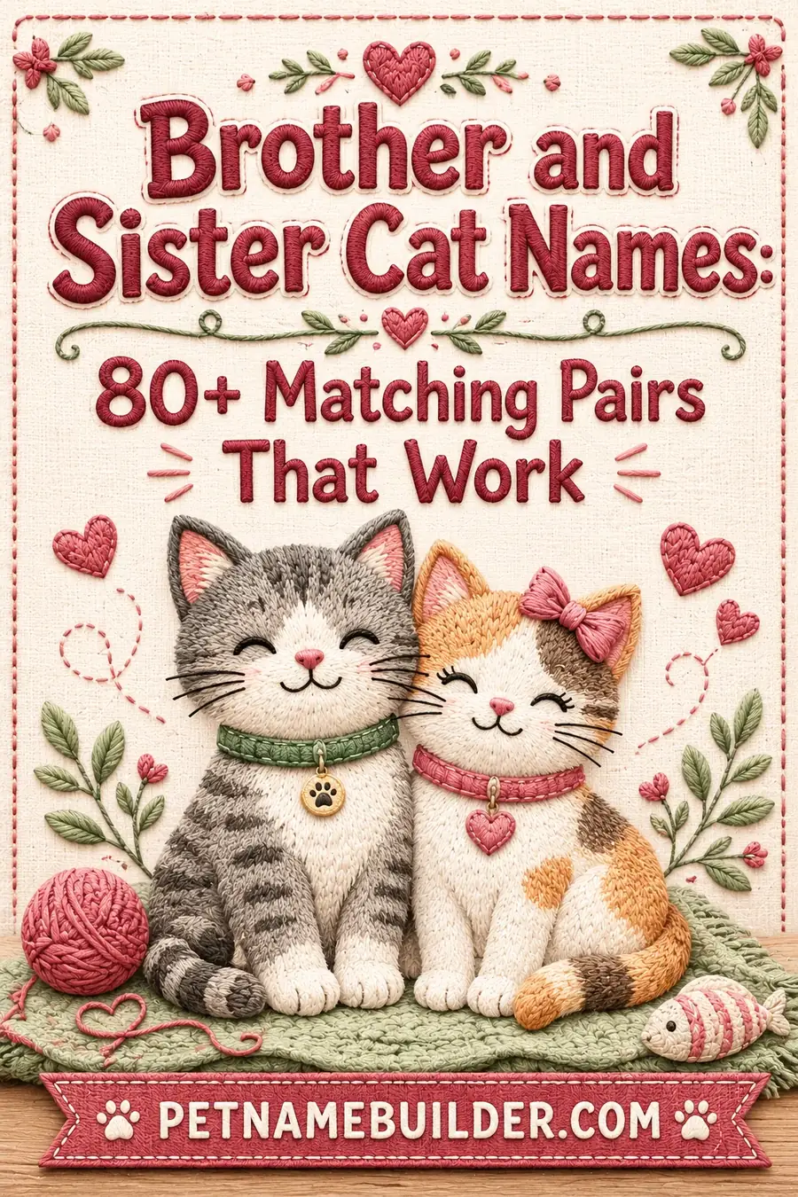 Brother and Sister Cat Names: 80+ Matching Pairs That Work