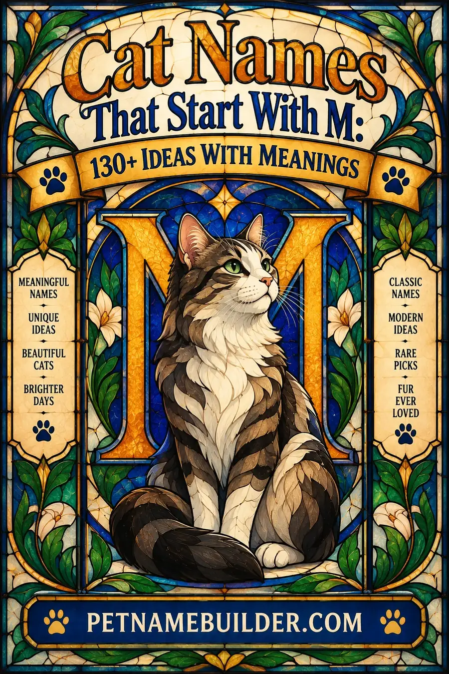Cat Names That Start With M: 130+ Ideas With Meanings