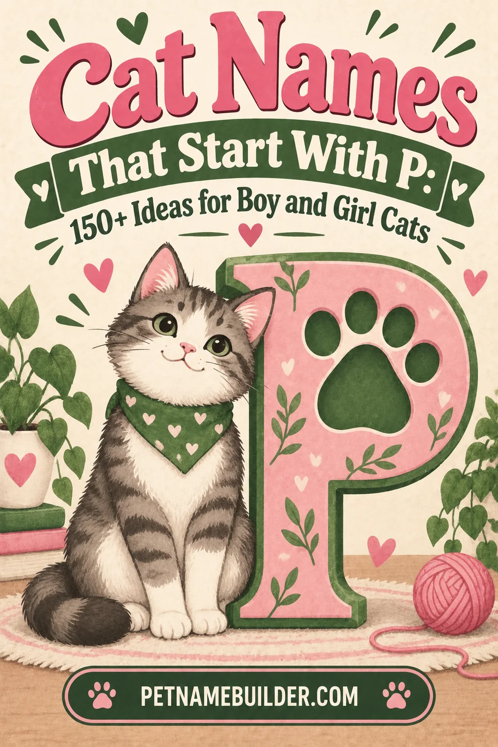 Cat Names That Start With P: 150+ Ideas for Boy and Girl Cats
