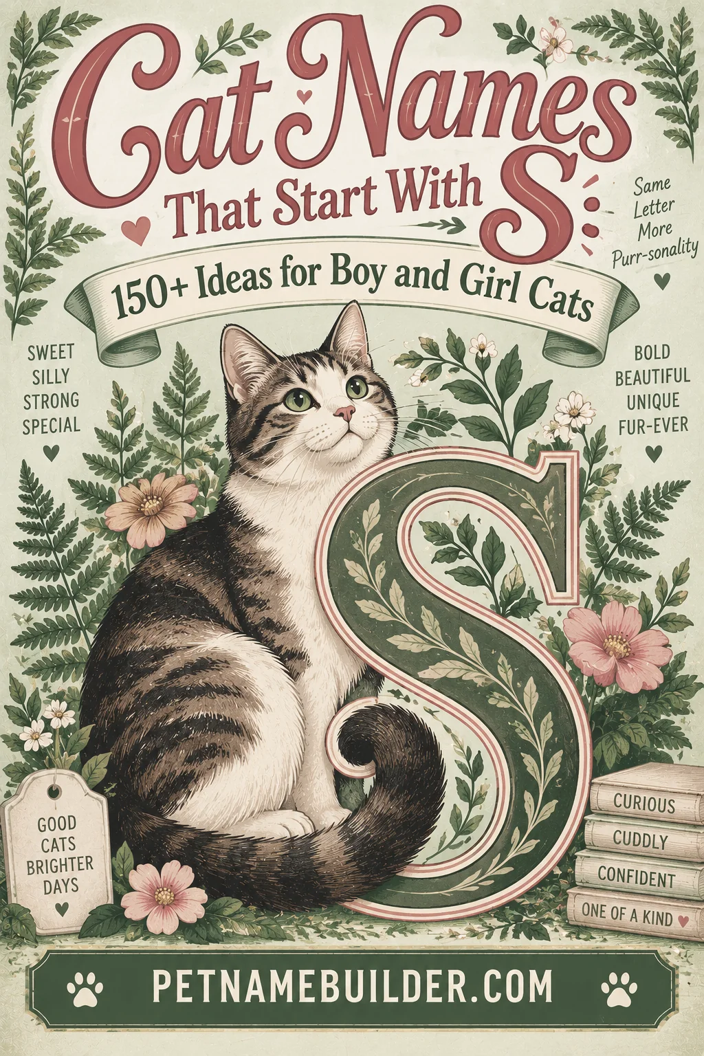 Cat Names That Start With S: 150+ Ideas for Boy and Girl Cats