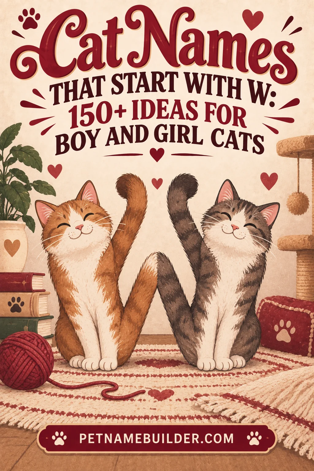 Cat Names That Start With W: 150+ Ideas for Boy and Girl Cats