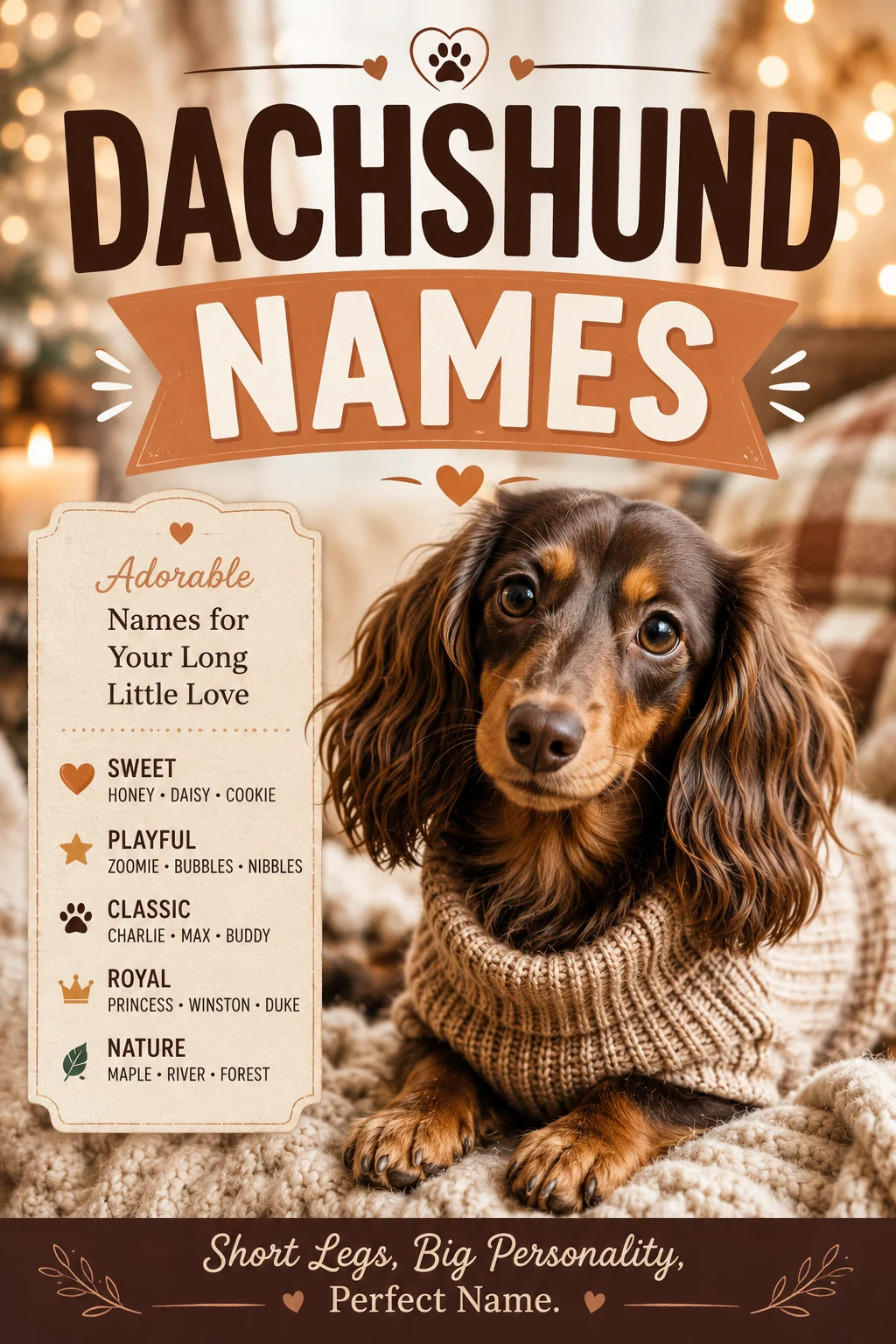 Dachshund Names: 90 Cute & Funny Ideas for Your Wiener Dog