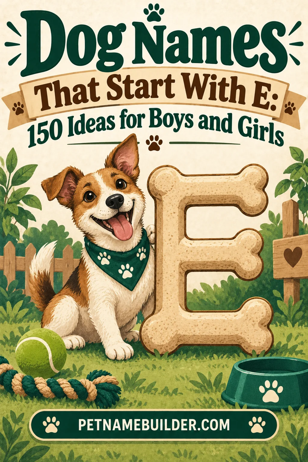 Dog Names That Start With E: 150 Ideas for Boys and Girls