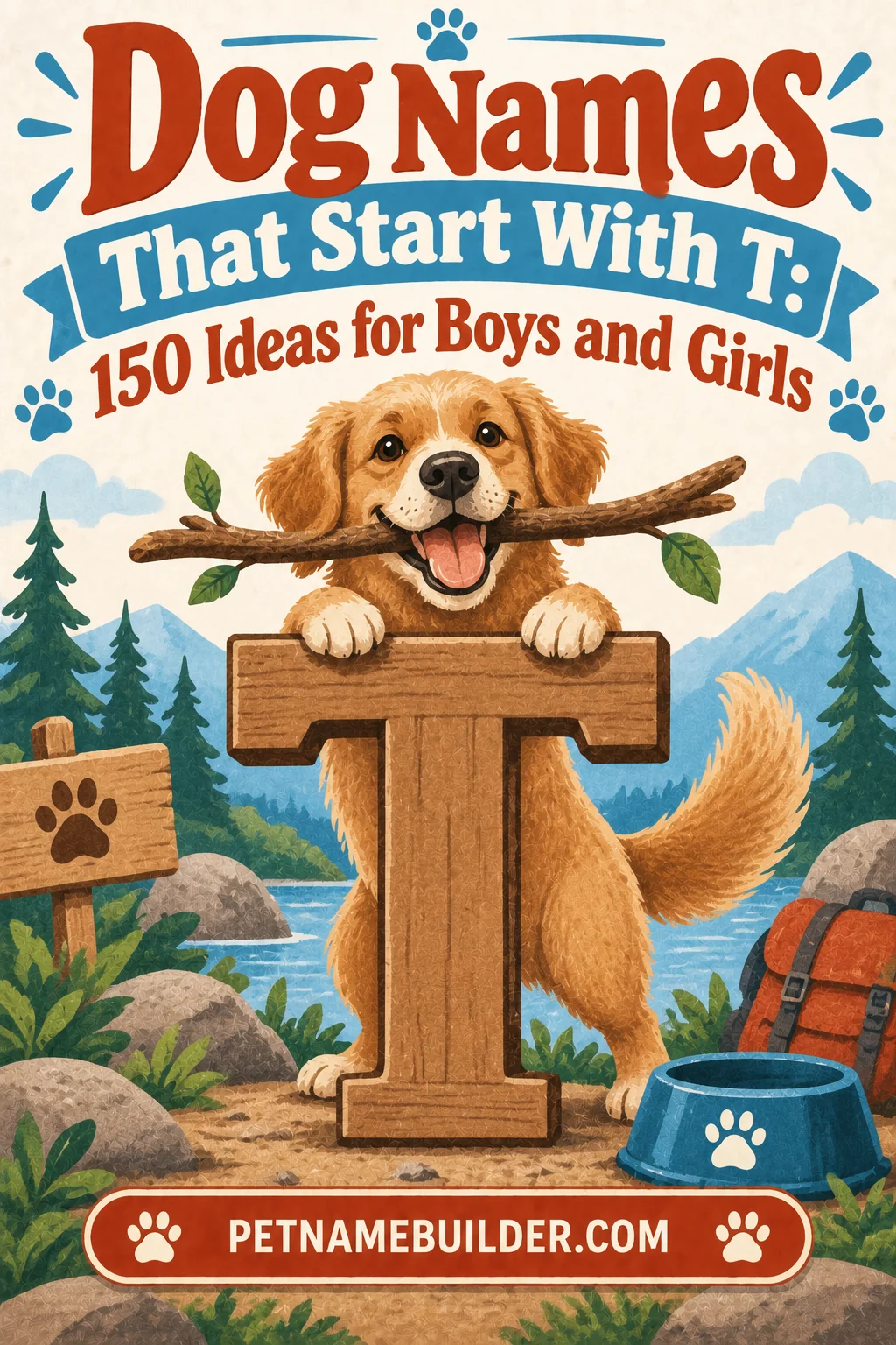 Dog Names That Start With T: 150 Ideas for Boys and Girls