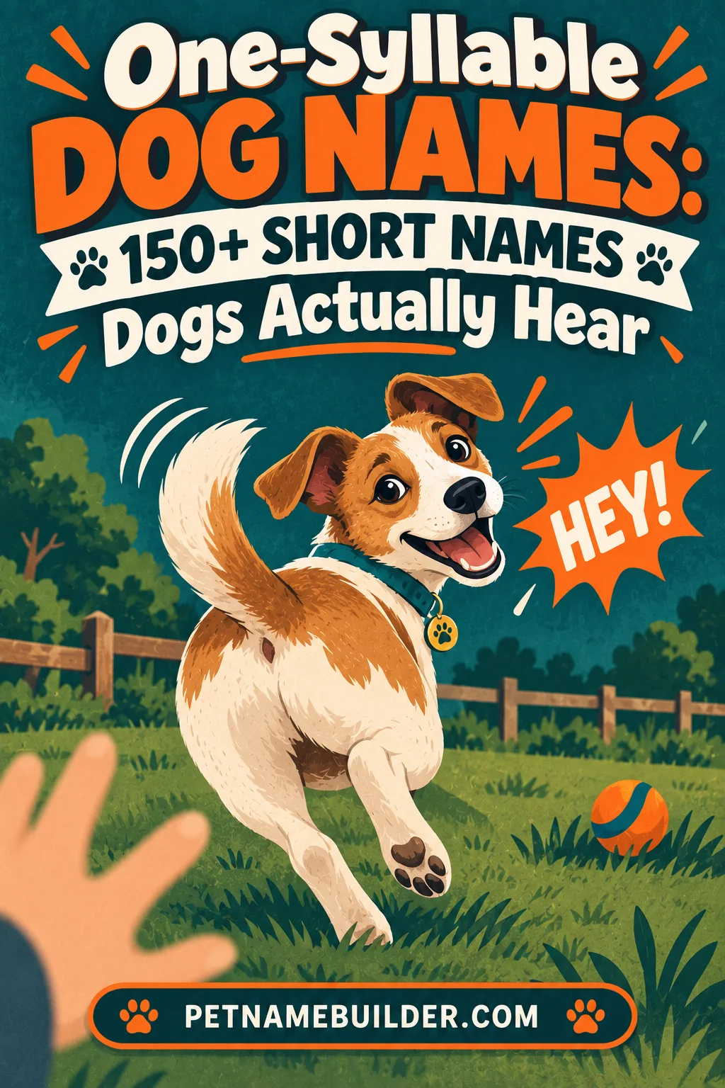 One-Syllable Dog Names: 150+ Short Names Dogs Actually Hear