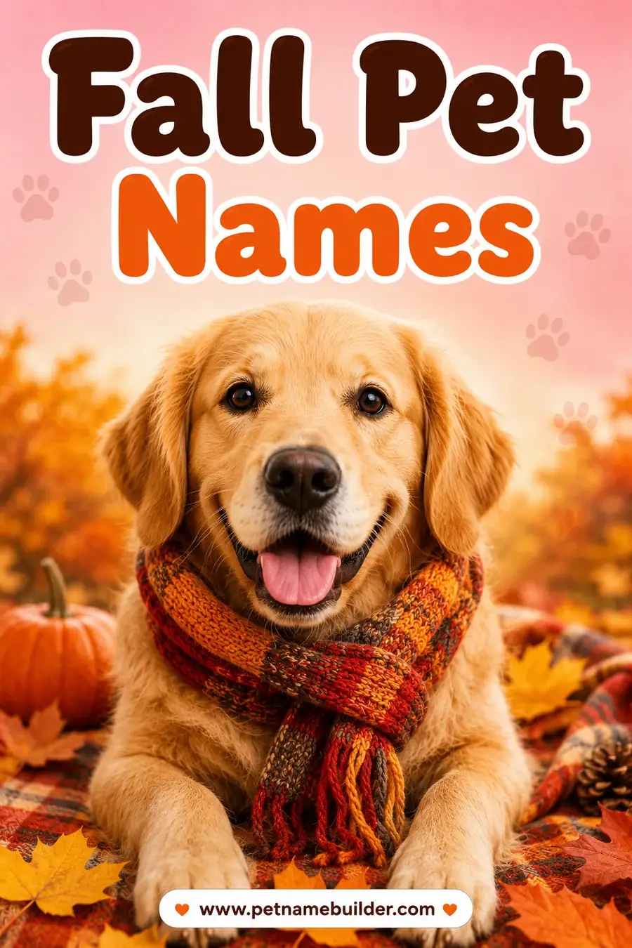 Fall Pet Names: 110 Cozy & Autumnal Ideas
