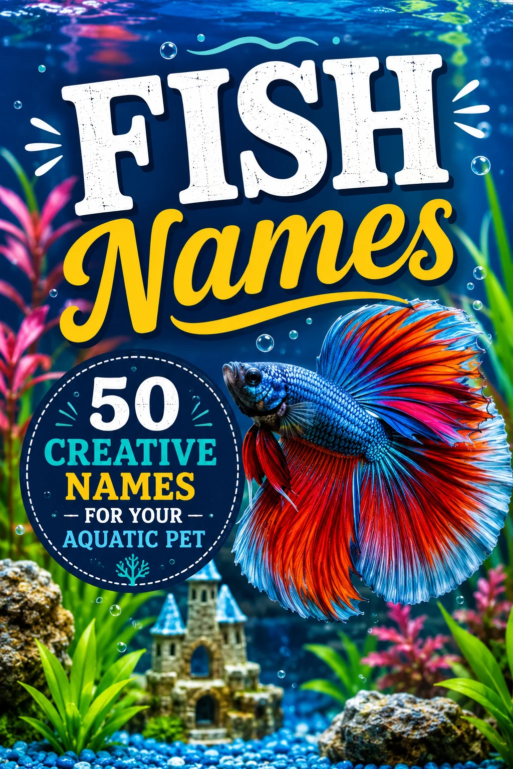 Fish Names: 120 Cute, Cool & Funny Ideas for Your Fish