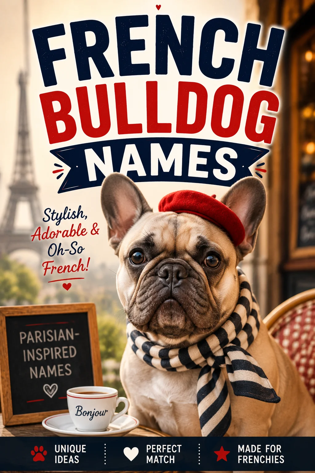 French Bulldog Names: 90 Chic & Cute Ideas for Your Frenchie