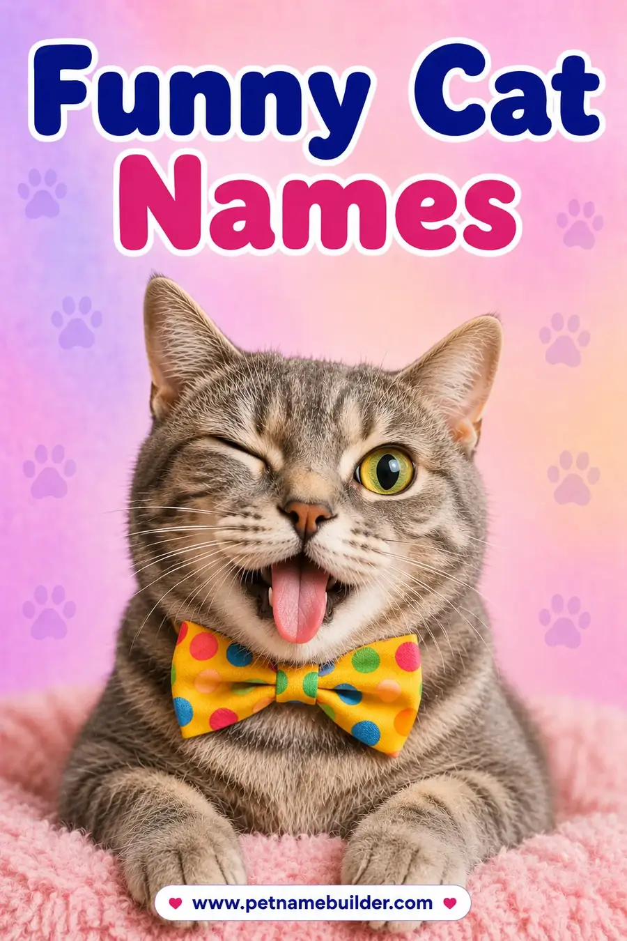 Funny Cat Names: 120 Hilarious & Punny Ideas