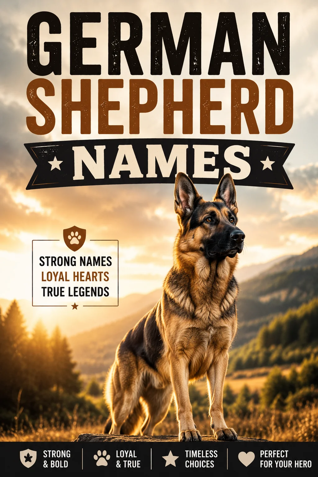 German Shepherd Names: 90 Strong & Noble Ideas
