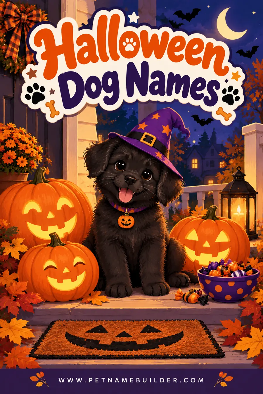 Halloween Dog Names: 200 Spooky, Scary & Funny Ideas for Your October Pup