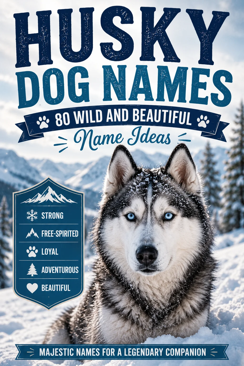Husky Dog Names: 80 Wild and Beautiful Name Ideas