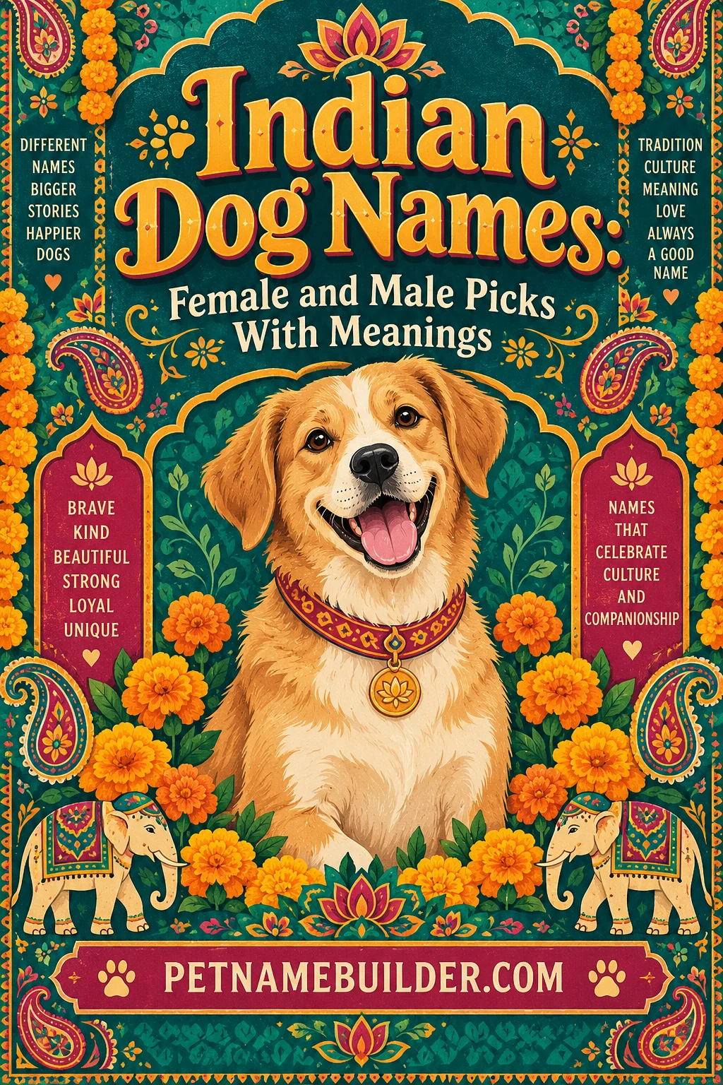 Indian Dog Names: Female and Male Picks With Meanings