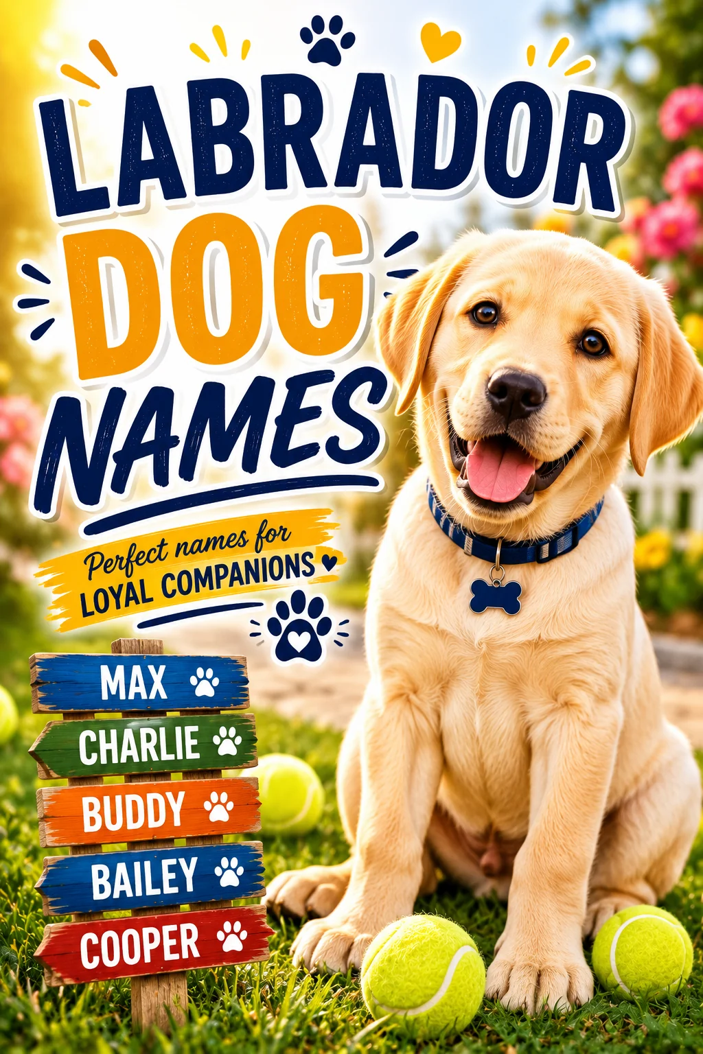 Labrador Dog Names: 75 Perfect Names for Your Lab
