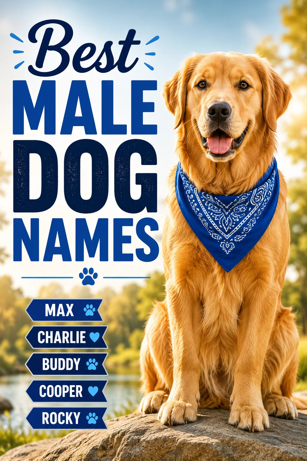 Best Male Dog Names: 100 Handsome Picks Your Boy Dog Deserves