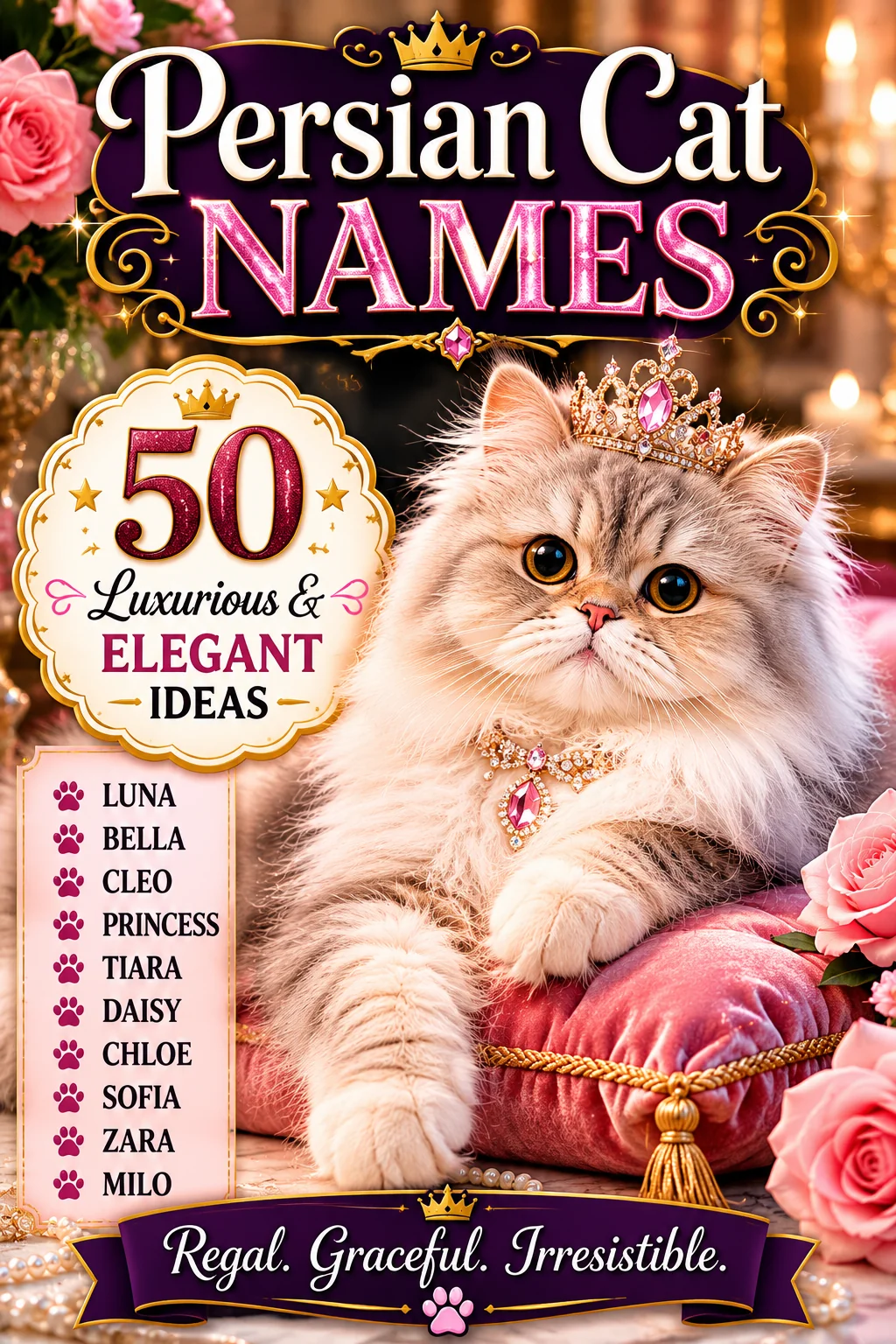 Persian Cat Names: 100 Elegant & Glamorous Ideas