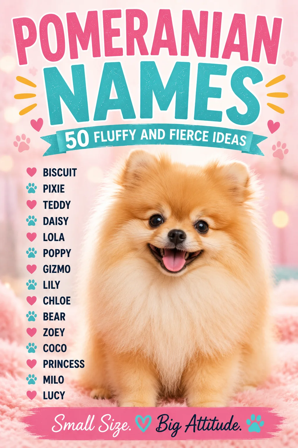Pomeranian Names: 90 Cute & Fluffy Ideas for Your Pom