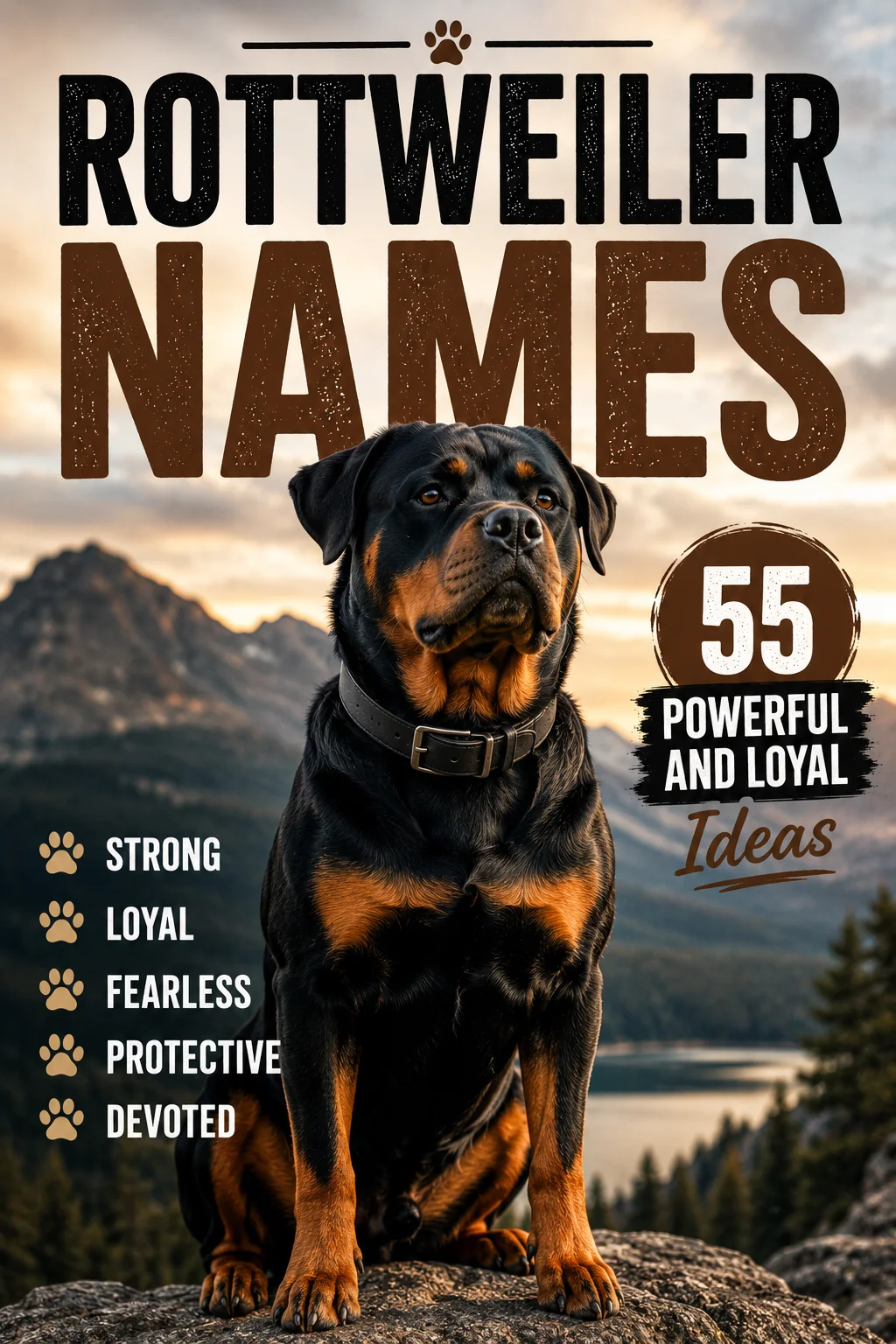 Rottweiler Names: 90 Strong & Loyal Ideas for Your Rottie