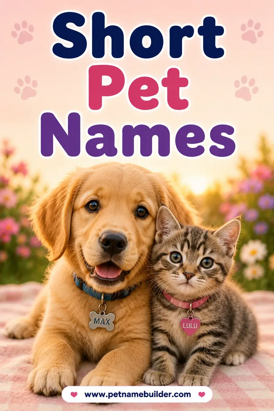 Short Pet Names: 130 Snappy One & Two-Syllable Ideas