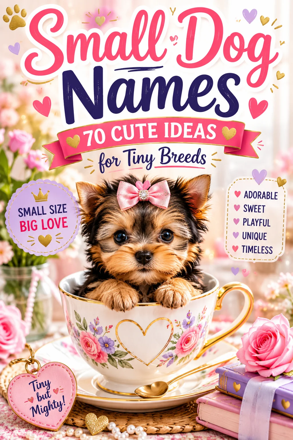 Small Dog Names: 70 Cute Ideas for Tiny Breeds