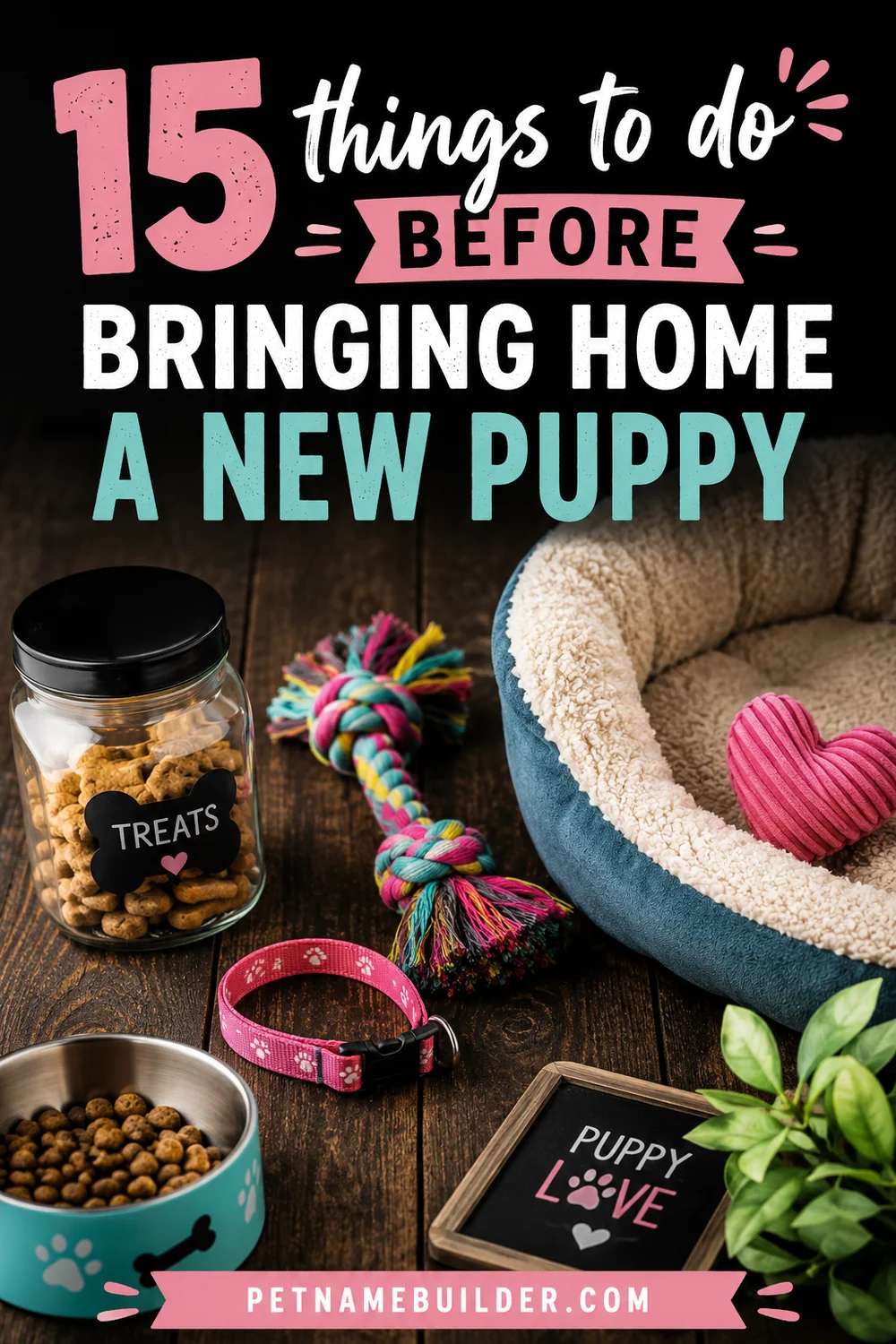 15 Things to Do Before Bringing Home a New Puppy