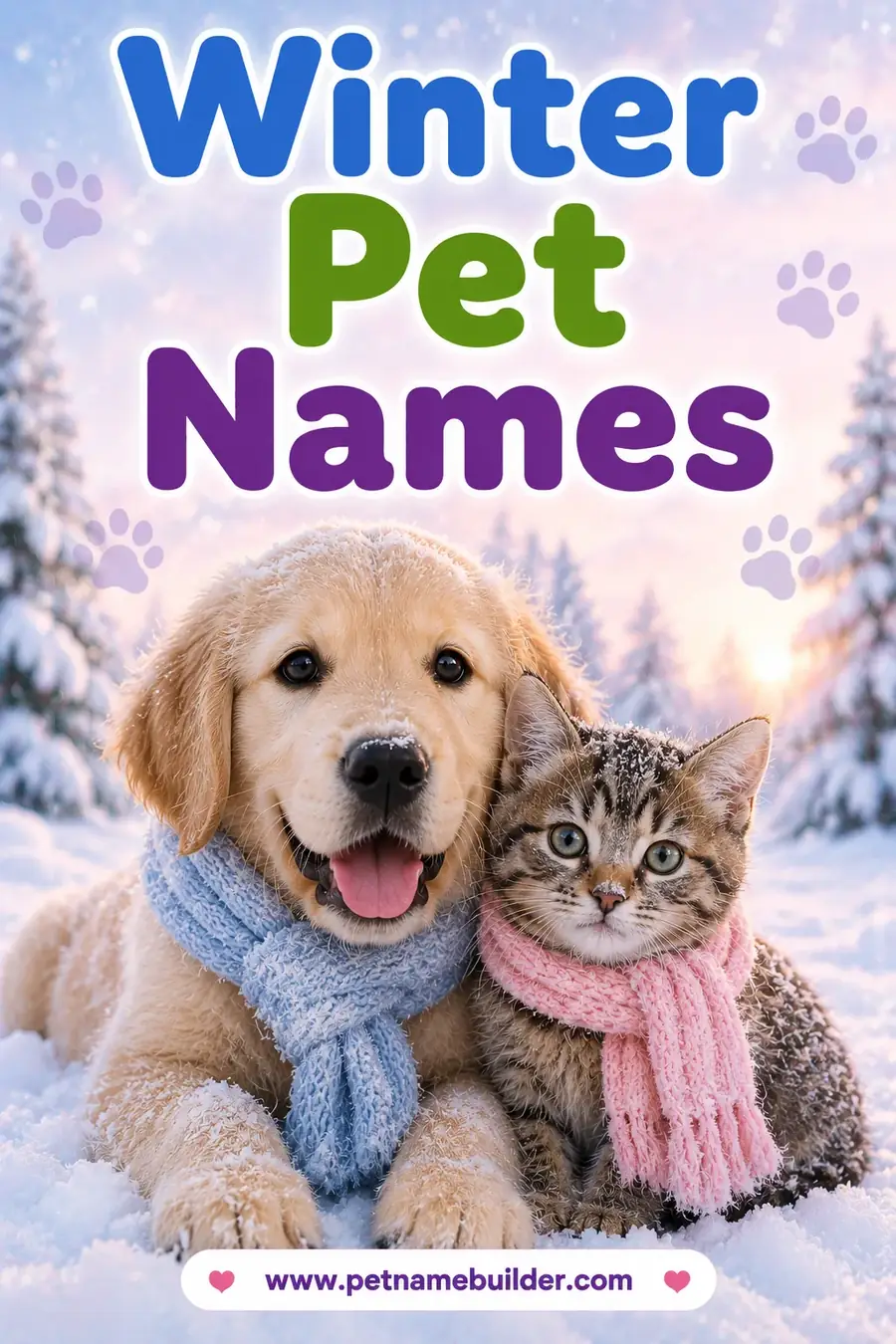 Winter Pet Names: 110 Cozy & Snowy Ideas